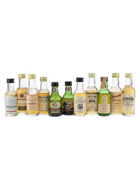 Assorted Single Malt Scotch Whisky  11 x 5cl