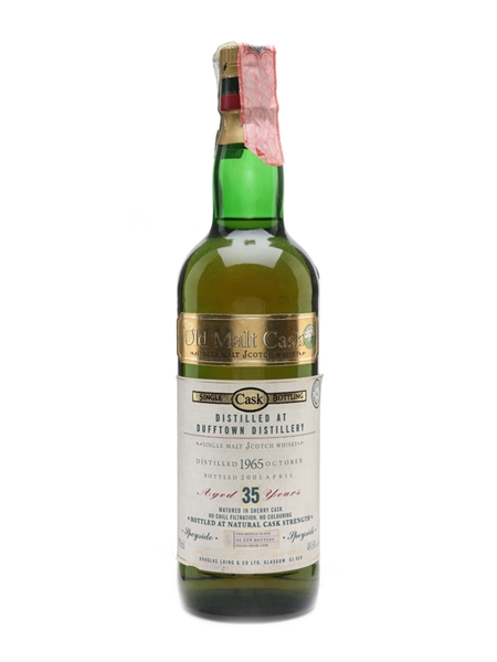 Dufftown 1965 35 Year Old The Old Malt Cask Bottled 2001 - Douglas Laing 70cl / 49.6%