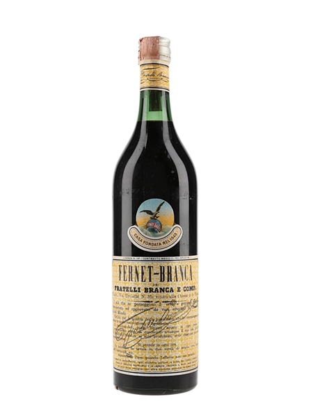 Fernet Branca Bottled 1960s-1970s 100cl / 45%