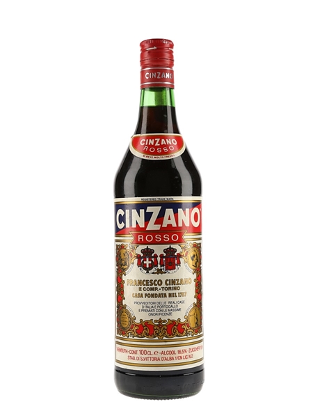 Cinzano Rosso Vermouth Bottled 1980s 100cl / 16.5%