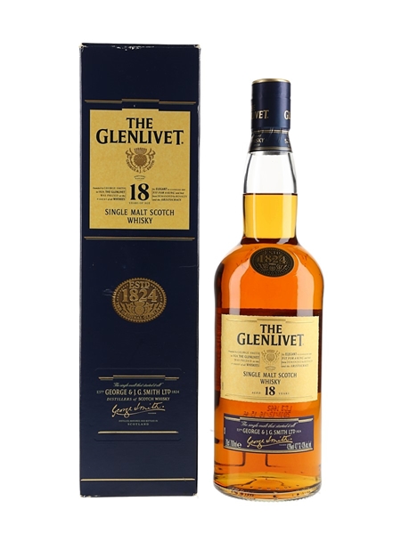 Glenlivet 18 Year Old Bottled 2010 70cl / 43%