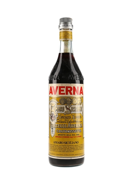 Fratelli Averna Amaro Siciliano Bottled 1960s-1970s 100cl / 34%