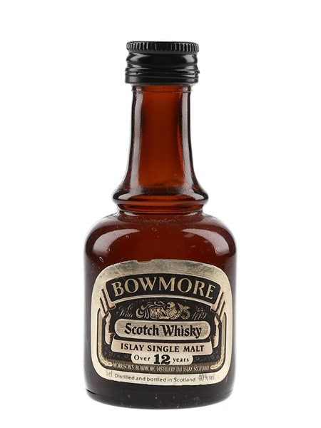 Bowmore 12 Year Old Bottled 1980s 5cl / 40%