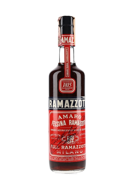 Ramazzotti Amaro Bottled 1970s 75cl / 30%