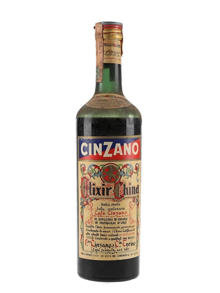 Cinzano Elixir China Bottled 1960s-1970s 50cl / 30.5%