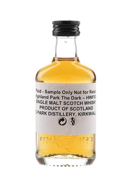 Highland Park The Dark 17 Year Old Trade Sample 5cl / 52.9%