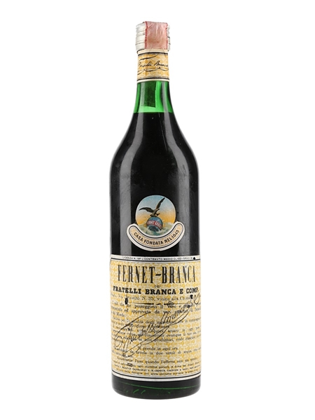 Fernet Branca Bottled 1960s-1970s 100cl / 45%