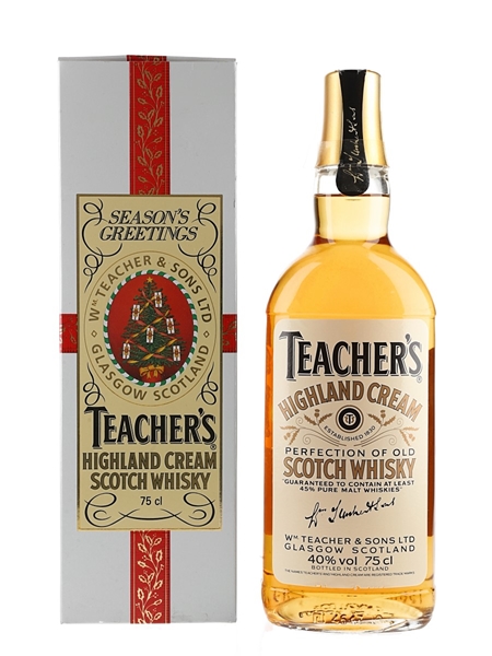 Teacher's Highland Cream Bottled 1980s 75cl / 40%