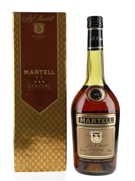 Martell 3 Star VS Bottled 1980s 68cl / 40%