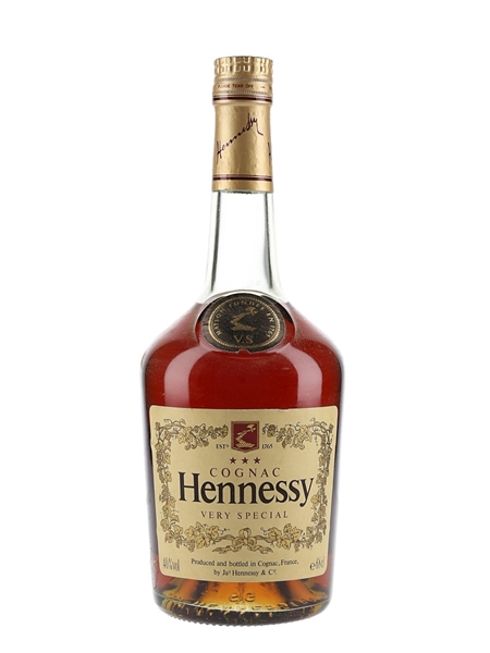 Hennessy 3 Star VS Bottled 1980s 68cl / 40%