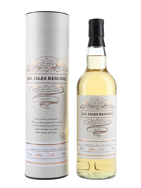 ウイスキー THE SIX ISLES Blended Malt Scotch Whisky The Six Isles Blended Malt Whisky