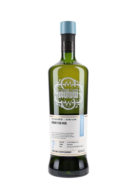 SMWS 48.121 Worm Tub Hug Balmenach 2012 - 7 Year Old 70cl / 60%