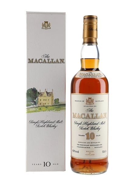 Macallan 10 Year Old Bottled 1990s 70cl / 40%