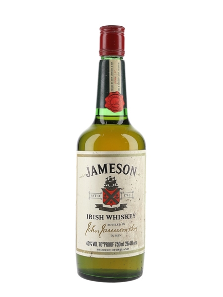 Jameson Irish Whiskey Bottled 1970s-1980s 75cl / 40%