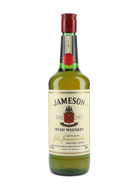 Jameson Irish Whiskey Bottled 1980s 75cl / 40%