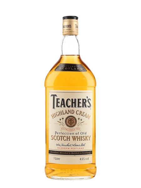 Teacher's Highland Cream Bottled 1990s 100cl / 43%