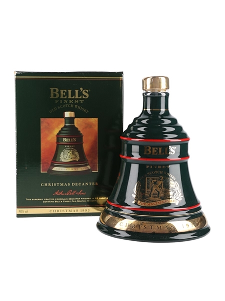 Bell's Christmas 1993 Ceramic Decanter The Maltman's Art 70cl / 40%