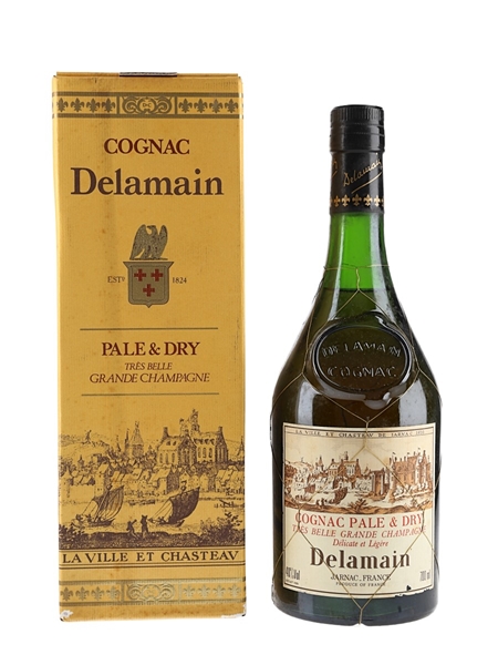 Delamain Pale & Dry Bottled 1980s-1990s 70cl / 40%