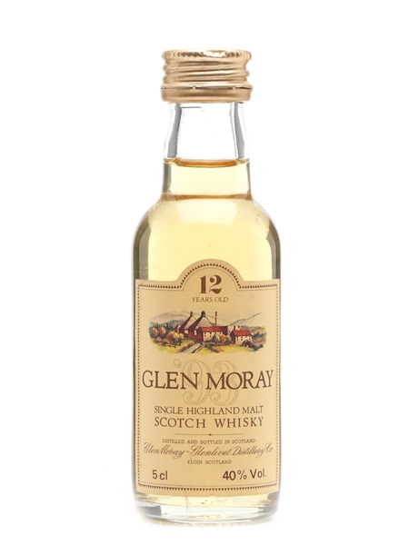 Glen Moray 12 Year Old Bottled 1980s 5cl / 40%