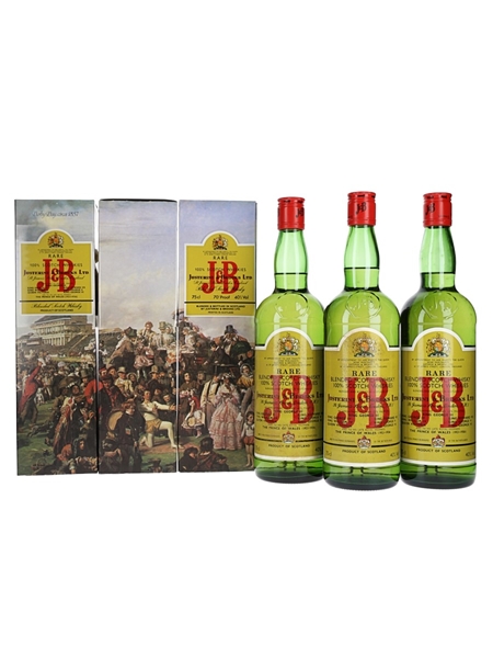 J&B Rare Bottled 1980s 3 x 75cl / 40%