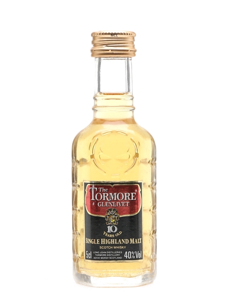 The Tormore Glenlivet 10 Year Old Bottled 1980s 5cl / 40%