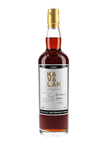 Kavalan Selection Port Cask Bottled 2019 - The Whisky Shop 70cl / 58.6%