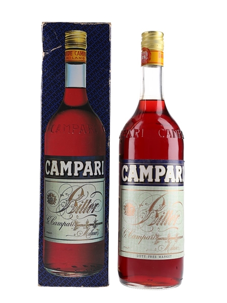 Campari Bitter Bottled 1990s - Duty Free 100cl / 25%