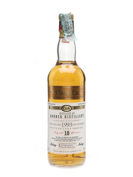 Ardbeg 1993 10 Year Old The Old Malt Cask Bottled 2004 - Douglas Laing 70cl / 50%