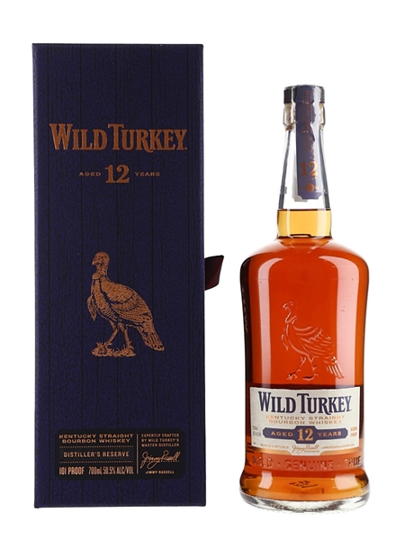 Wild Turkey 12 Year Old Distiller's Reserve Japanese Market 70cl / 50.5%