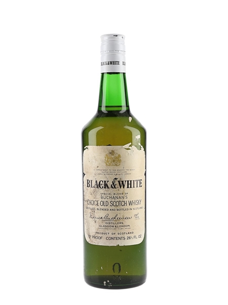 Buchanan's Black & White Bottled 1970s 75.7cl / 40%