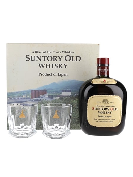 Suntory Old Whisky Bottled 1980s-1990s - Gift Set 75cl / 43%