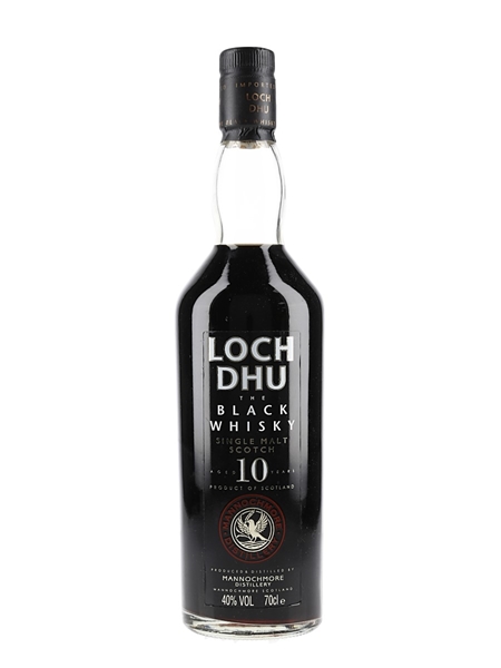 Loch Dhu 10 Year Old - The Black Whisky Mannochmore 70cl / 40%