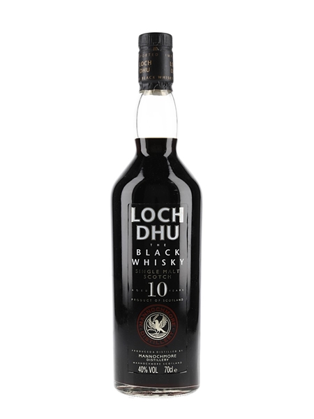 Loch Dhu 10 Year Old - The Black Whisky Mannochmore 70cl / 40%