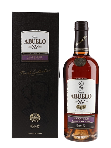 Ron Abuelo XV Napoleon Cognac Cask Finish  70cl / 40%