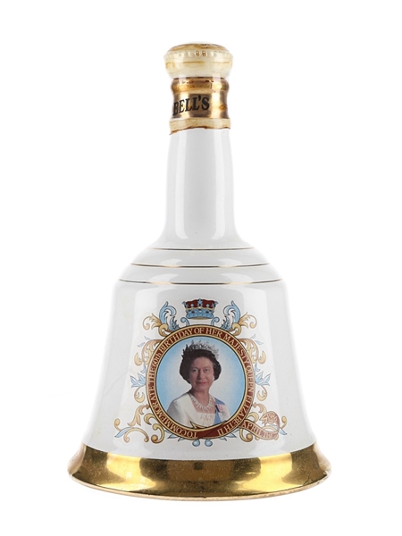 Bell's Ceramic Decanter Queen Elizabeth II 60th Birthday 75cl / 43%