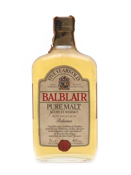 Balblair 5 Year Old Bottled 1980s 75cl / 40%