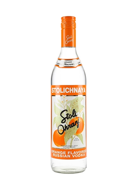 Stolichnaya Orange Flavored Vodka S.P.I Group 70cl / 37.5%