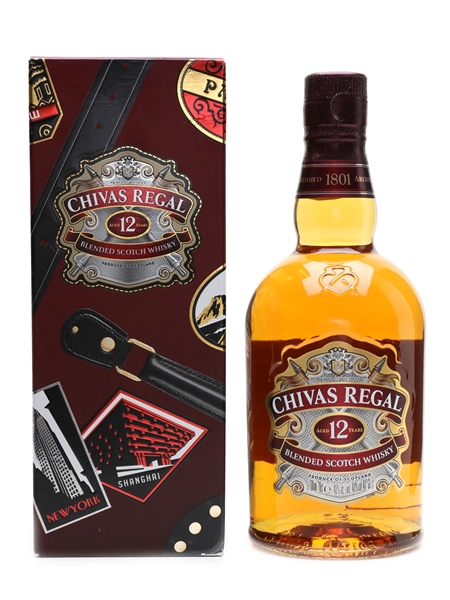 Chivas Regal 12 Year Old Globe Trotter 70cl / 40%