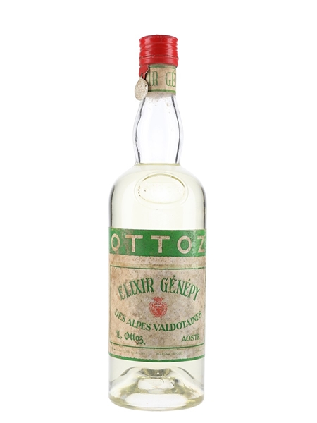 Ottoz Elixir Genepy Bottled 1950s 75cl