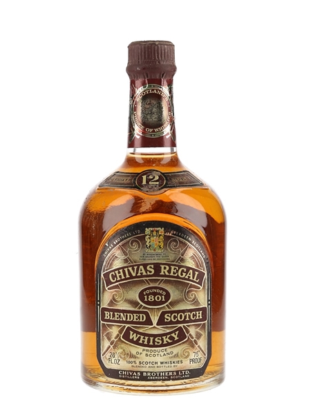 Chivas Regal 12 Year Old Bottled 1970s 75.7cl / 43%