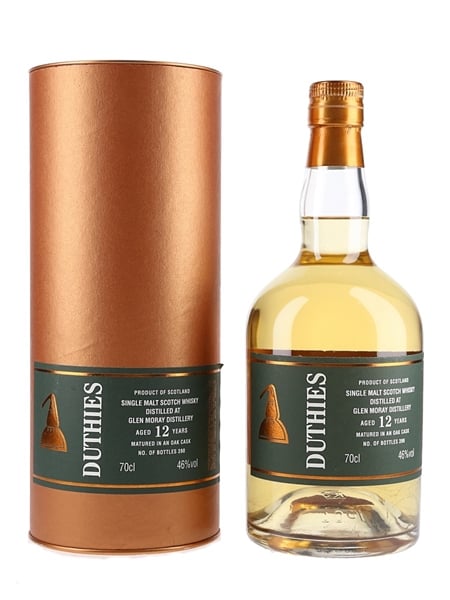 Glen Moray 12 Year Old Cadenhead's - Duthies 70cl / 46%