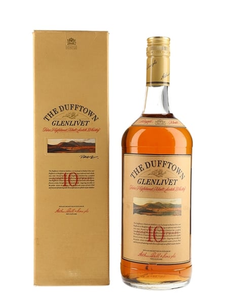 Dufftown Glenlivet 10 Year Old Bottled 1980s 100cl / 43%