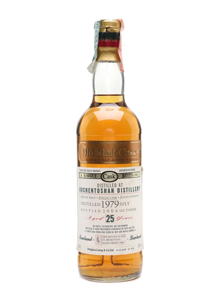 Auchentoshan 1979 25 Year Old  The Old Malt Cask Bottled 2004 - Douglas Laing 70cl / 50%