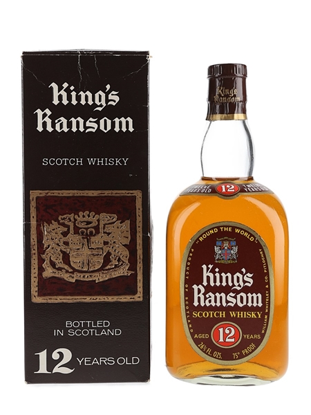 King's Ransom 12 Year Old Bottled 1970s-1980s 75.7cl / 43%