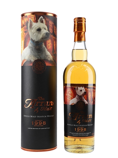 Arran 1998 The Westie Bottled 2011- Icons Of Arran 70cl / 46%