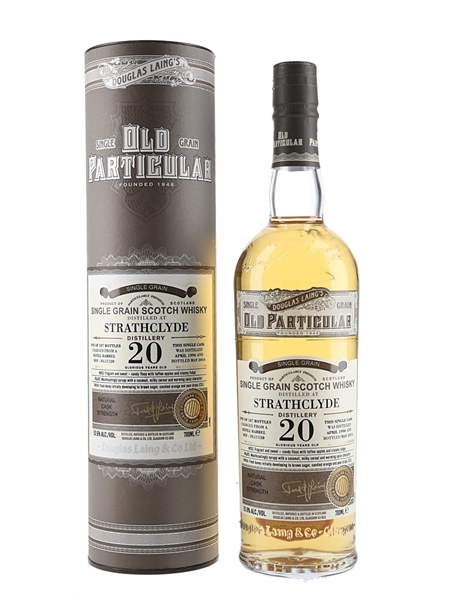 Strathclyde 1996 20 Year Old Bottled 2016 - Douglas Laing Old Particular 70cl / 50.6%