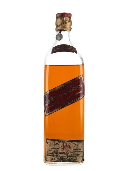 Johnnie Walker Special Red Label Bottled 1940s 75cl