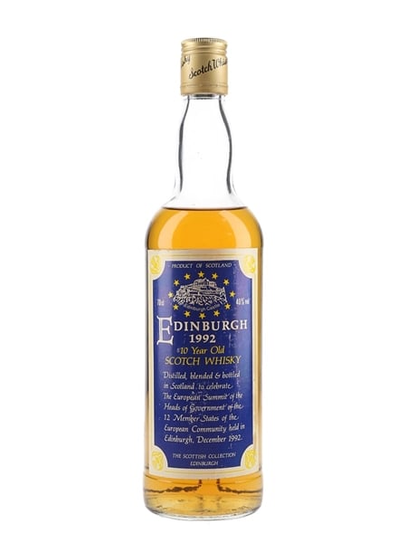 Edinburgh European Summit 1992 10 Year Old  70cl / 40%