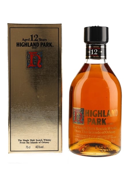 Highland Park 12 Year Old Bottled 1980s - James Grant & Co. 75cl / 40%