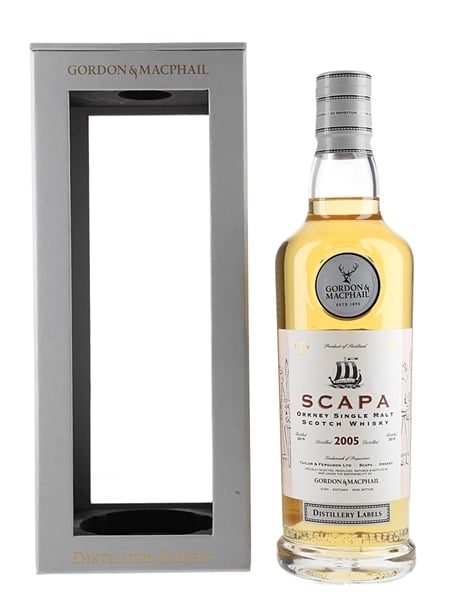 Scapa 2005 Distillery Labels Bottled 2019 - Gordon & MacPhail 70cl / 43%